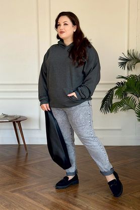 Цена на Худи-4555 больших размеров