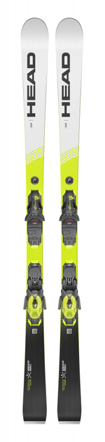 HEAD экспертные лыжи  313380 WC Rebels iGSR SW LYT-PR с креплениями PR 11 GW BRAKE 78 [G] white/neon yellow