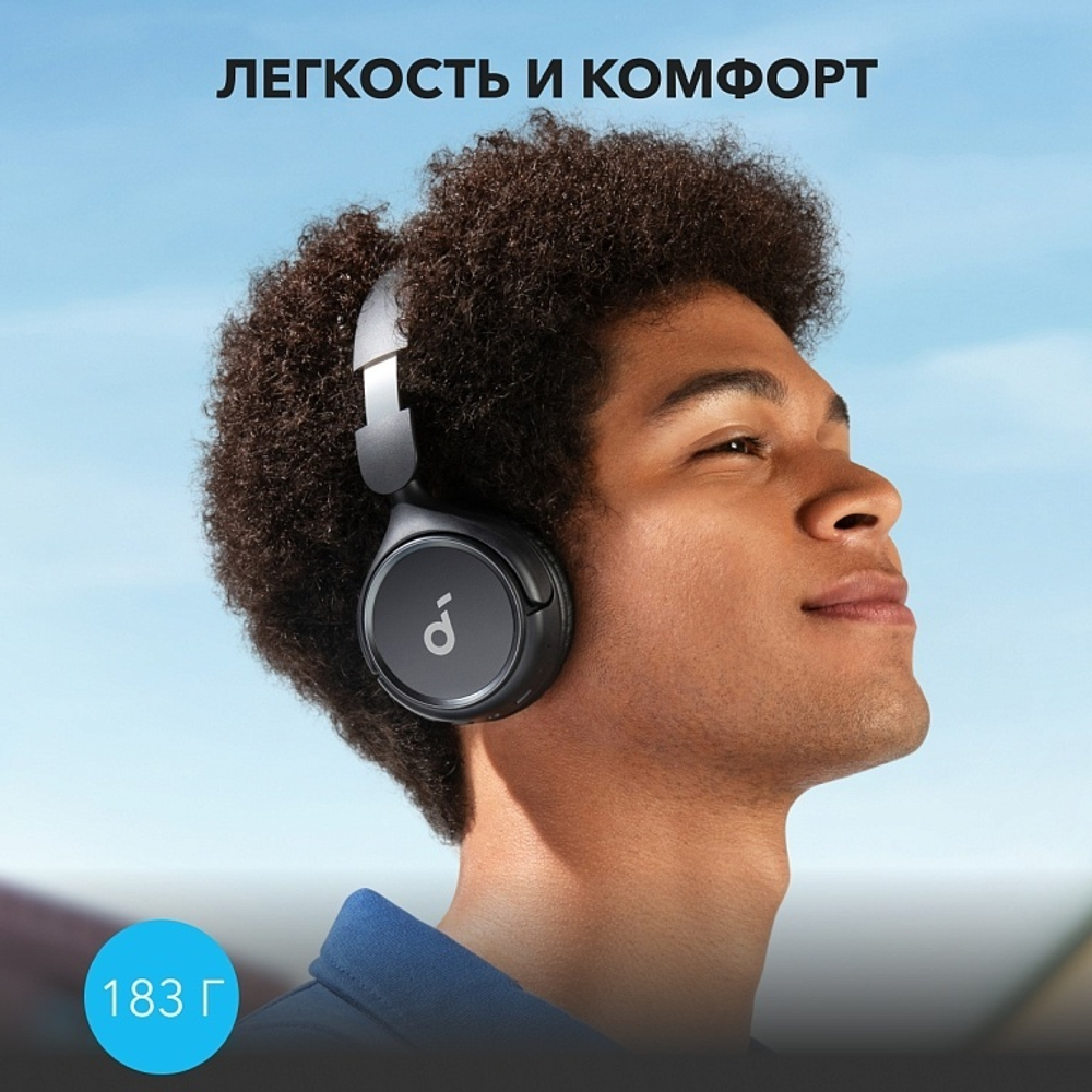 Наушники Soundcore H30i черный