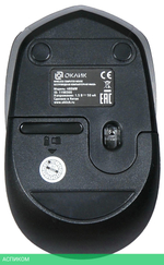 Мышь Oklick 488MW черный (1196560)