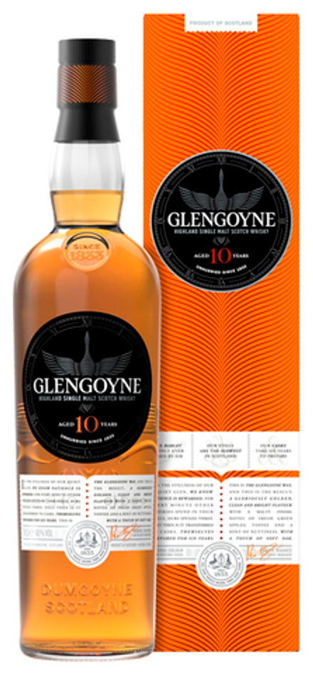 Виски Glengoyne 10 years 40% 0,7 л