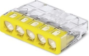 Клемма Wago 2273-245 5-проводная соединительная с пастой