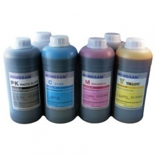 Комплект пигментных чернил DCTEC для Canon imagePROGRAF TM-200, TM-205, TM-300, TM-305. Набор 5 цветов по 1 л.