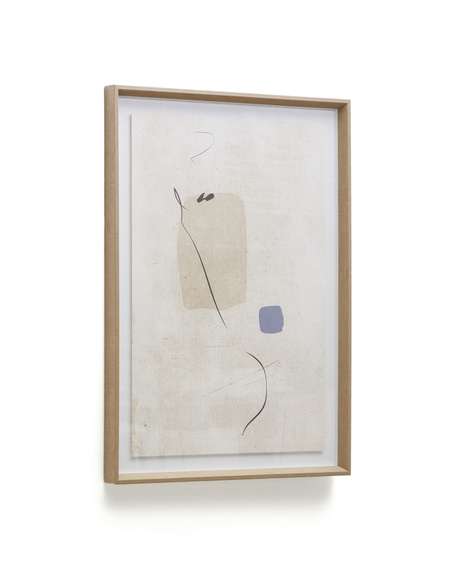 Sormi Картина абстрактная бежевая 50 х 70 см