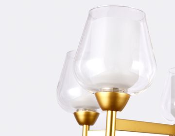 Люстра потолочная TR3154/5 GD/CL золото/прозрачный Traditional Ambrella