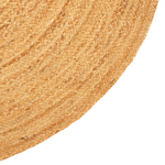 Ковер из джута круглый базовый из коллекции ethnic, 150см