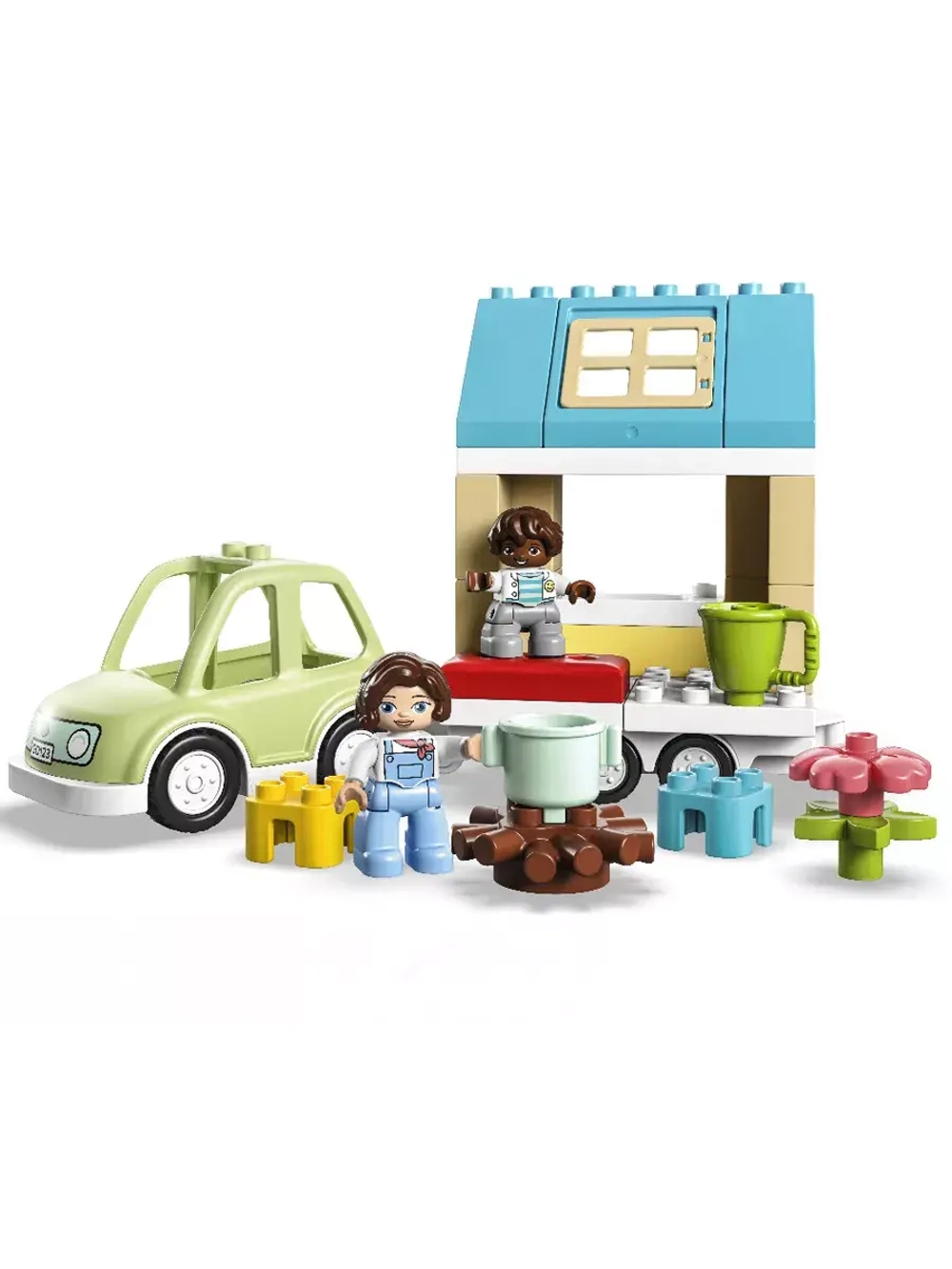 Лего 10986 Семейный дом на колесах Lego Duplo