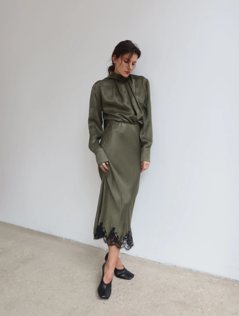 Юбка c кружевом Parvina