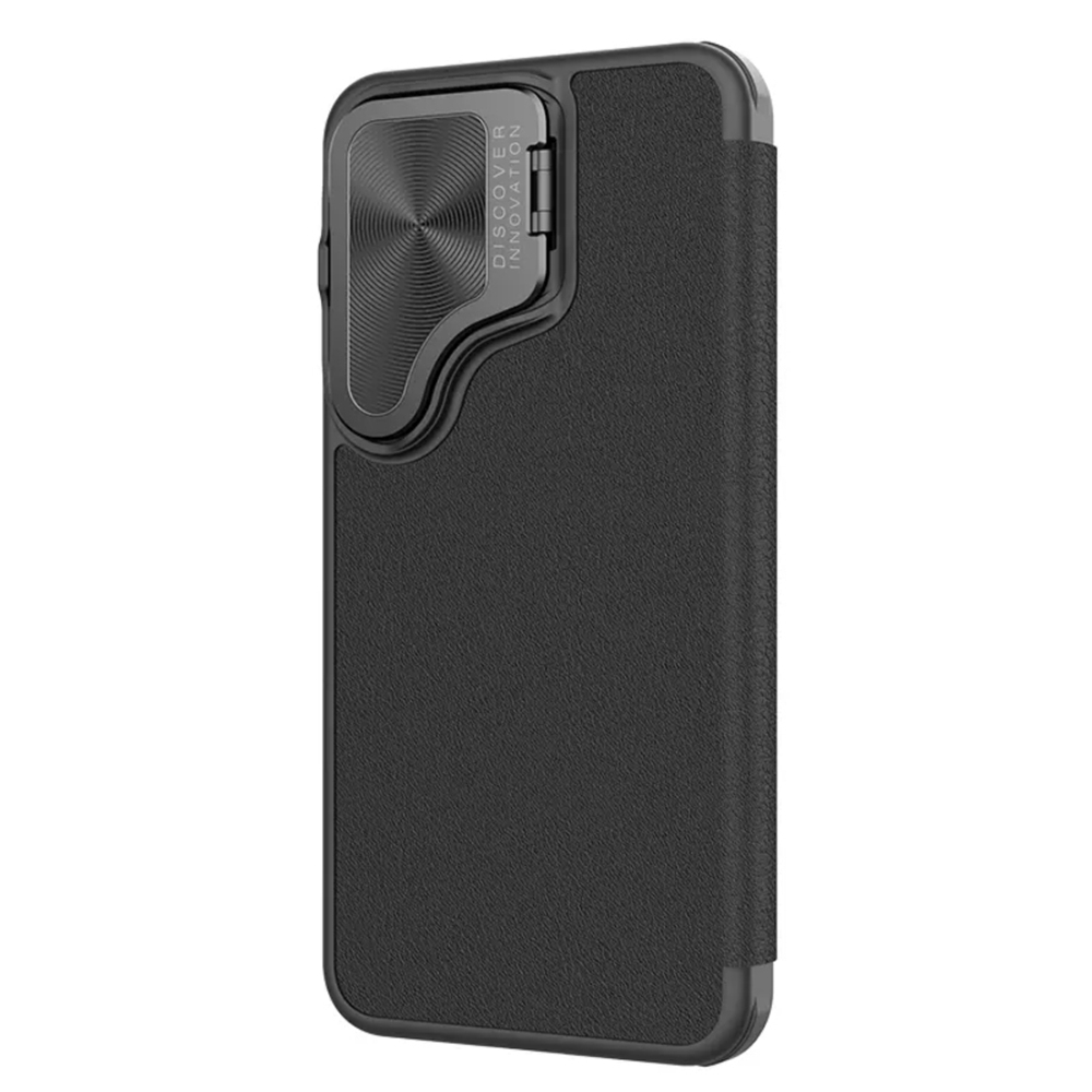 Кожаный чехол-книжка Nillkin Leather Qin PROP Plain для Samsung Galaxy S24