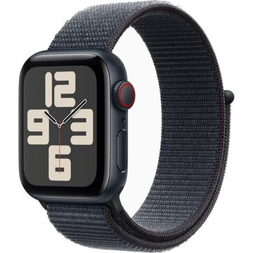 Apple Watch SE 2 (2024) GPS + Cellular 40mm Midnight Aluminum Case with Ink Sport Loop