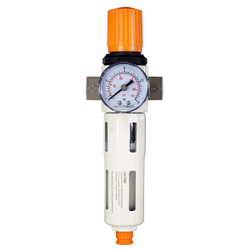 WDK-7720FD Фильтр-масловлагоотделитель 1/4" 5 мкм, 16 бар, с регулятором давления