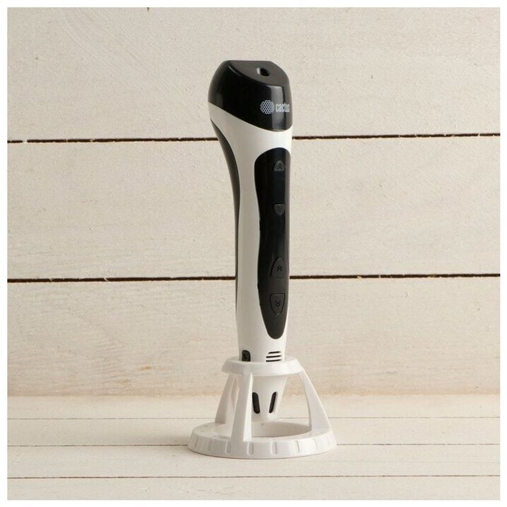 Ручка 3D Cactus CS-3D-PEN-C-WT PLA ABS LCD белый