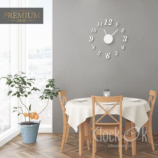 Настенные 3D часы Love Time