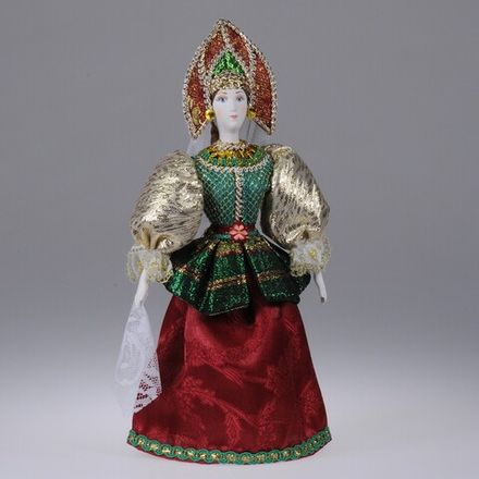 Сувенирная кукла Аленький цветочек