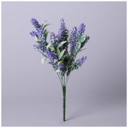ИСКУССТВЕННЫЕ ЦВЕТЫ ЛАВАНДЫ ДЛИНА=33СМ МАЛ.УП.=48ШТ