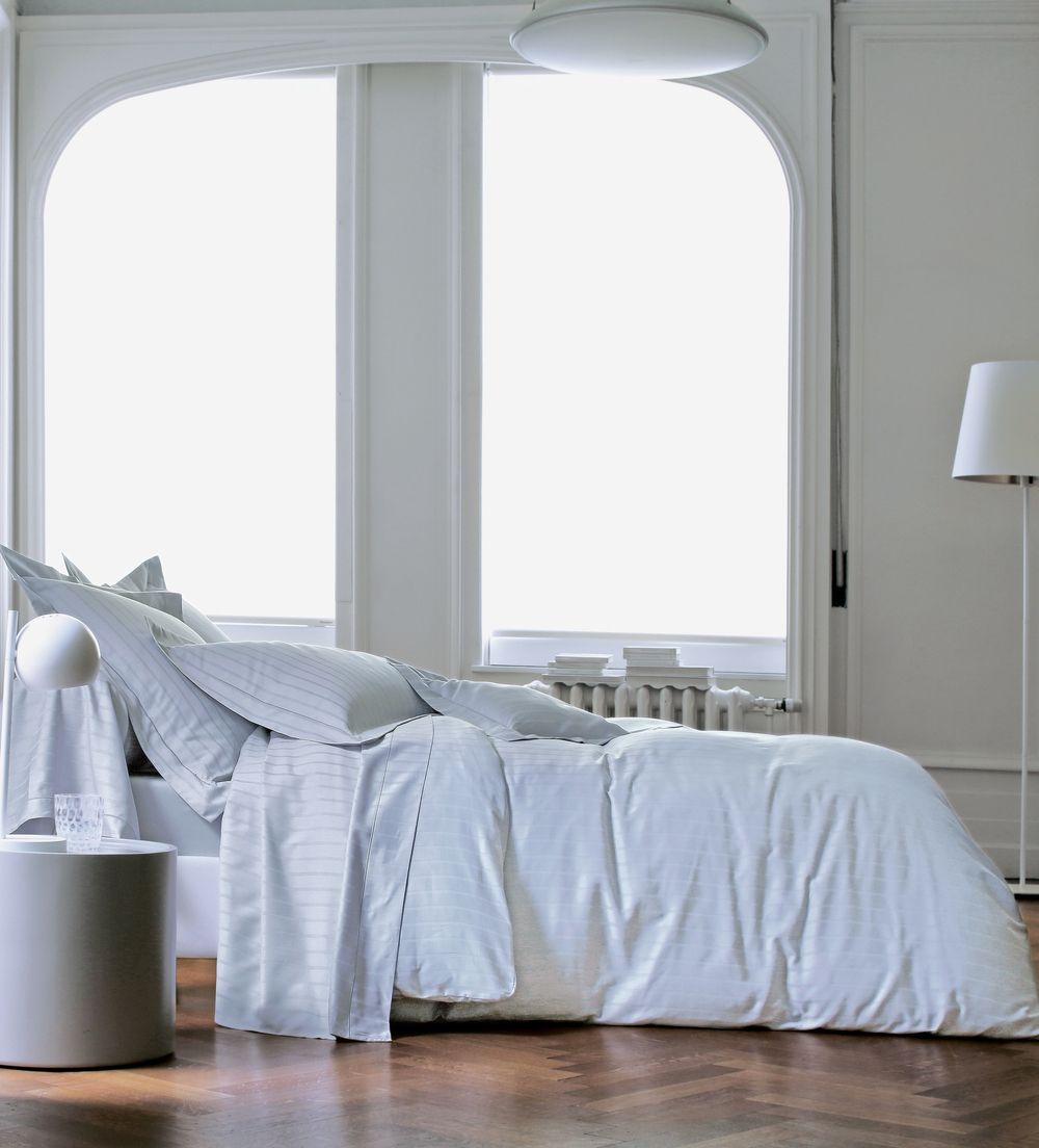 Постельное белье 2 спальное евро Blanc des Vosges Divine Metal