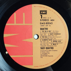 Винтажная виниловая пластинка LP Suzi Quatro (Japan 1974) (Obi Copy) Savage Silk
