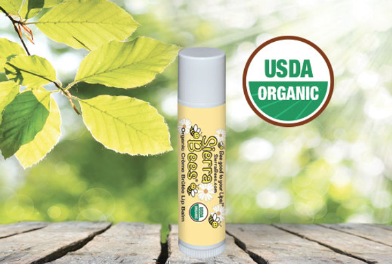 Dodaq üçün balzam \ Бальзам для губ \ Organic Lip Balms  (4.25 g) Creme