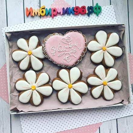 Имбирные пряники 8 марта