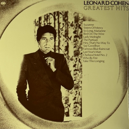 Виниловая пластинка Leonard Cohen - Greatest Hits LP