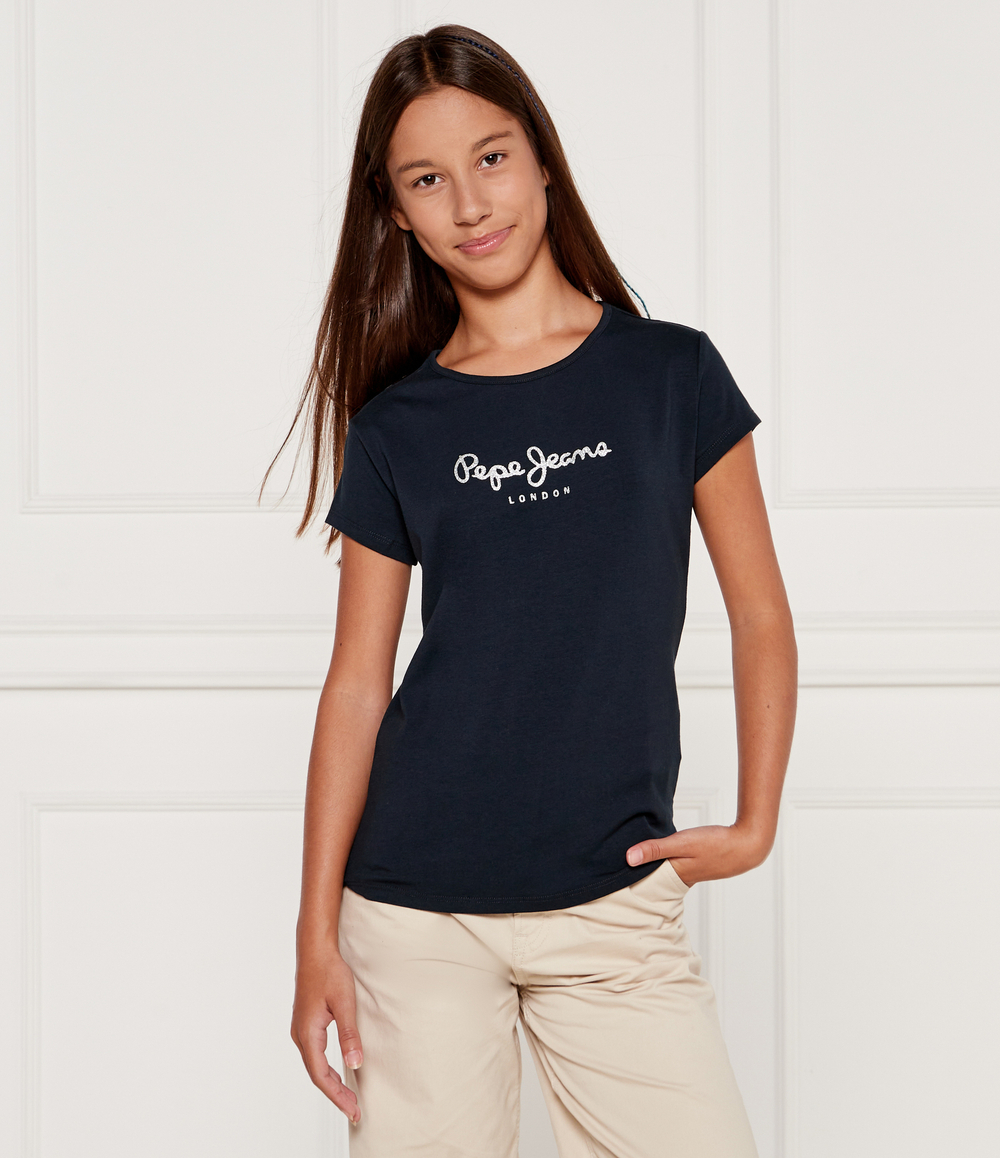 Футболка HANA Pepe Jeans London - темно-синий(PG503064)