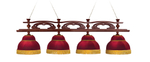 Лампа Венеция 4пл. ясень
