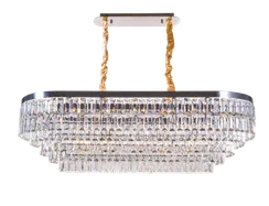 2752R/19A CHROME+CLEAR (1) Люстра (в 2-х коробках) NW