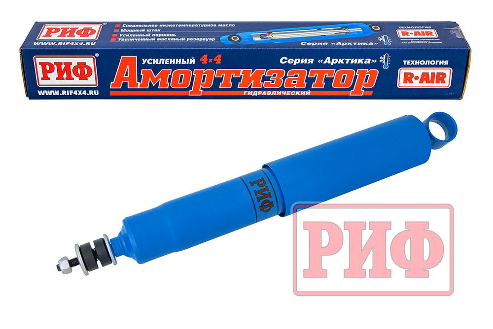 Амортизатор усиленный "Арктика" задний Toyota Land Cruiser 70-73-78 (1990-1996) лифт 50 мм РИФ