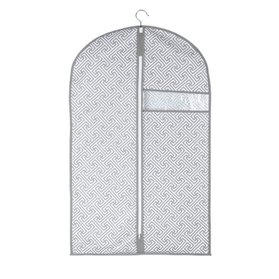 Чехол для одежды "Орнамент", Д1000 Ш600, серый