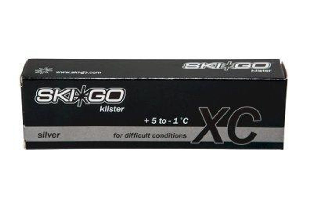 Лыжная мазь жидкая SKIGO XC, (+5+1 C), Silver, 60 g арт. 90273