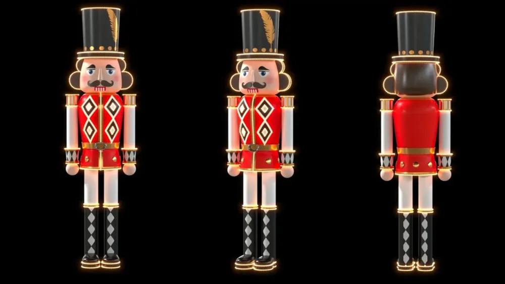 большой щелкунчик солдатик