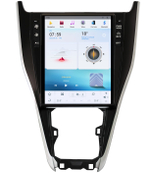 Магнитола для Toyota Harrier XU60 2013-2020 (поддержка JBL и 360, тест) - Carmedia ZF-1255-Q6 вертикальный экран 12.4" в стиле "Тесла" на Android 11, 8/128Гб, CarPlay, 4G SIM-слот