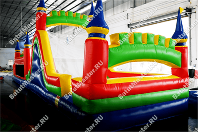 Надувная полоса препятствий "Нарвская крепость"