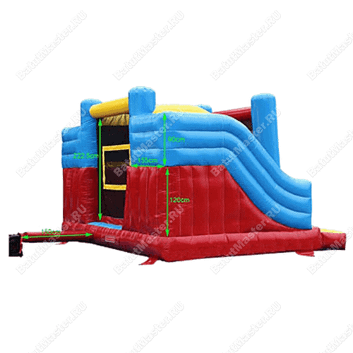 Коммерческий надувной батут "Двойной эффект-1"