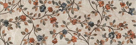 Декор Гран-Виа цветы обрезной (VT/A26/13083R)