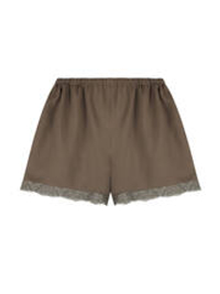 Шорты с кружевом