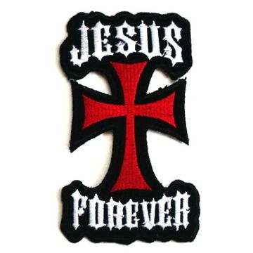 Нашивка Jesus Forever (105x65)
