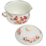 Кастрюля 3,6л "Снегири"