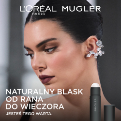L’Oreal Paris x Mugler - Розовый кремовый хайлайтер в стике Crystal, 5 g
