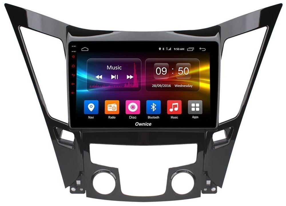 Магнитола для Hyundai Sonata 2010-2013 (YF) - Carmedia OL-9716 QLed, Android 12, TS10, CarPlay, 4G SIM-слот