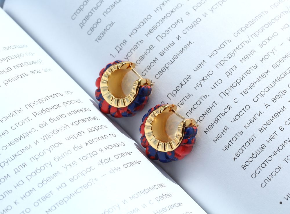 Серьги Autumn stone