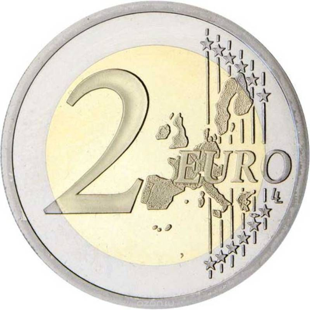 2 евро. Красный крест. Бельгия. 2014 год. В буклете