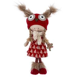 GAEM Игрушка набивная "Девочка", L19 W10 H53 см, 2в.