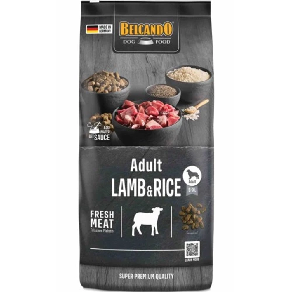 Belcando Adult Lamb & Rice (Белькандо Эдалт) Ягненок и рис 12,5 кг