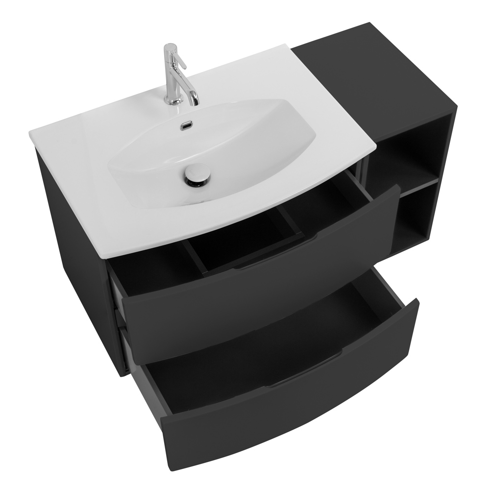 Мебель для ванной Cezares ELETTRA 104 Grafite 55522+55530