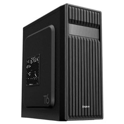 Корпус Mini-Tower Zalman ZM-T6, вентилятор 120x120, ATX, черный