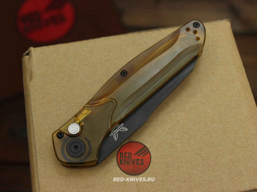 Нож Benchmade Osborne 940 AUTO - рукоять Ultem, клинок черный RK-488