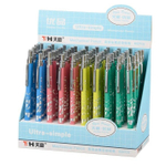 Карандаш автоматический, чернографитный, T&H, 4 цвета корпуса с серебристой насечкой, 60 шт