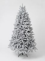 Заснеженная елка «Скандинавия» (Литая хвоя) 210 см / 2,1 м