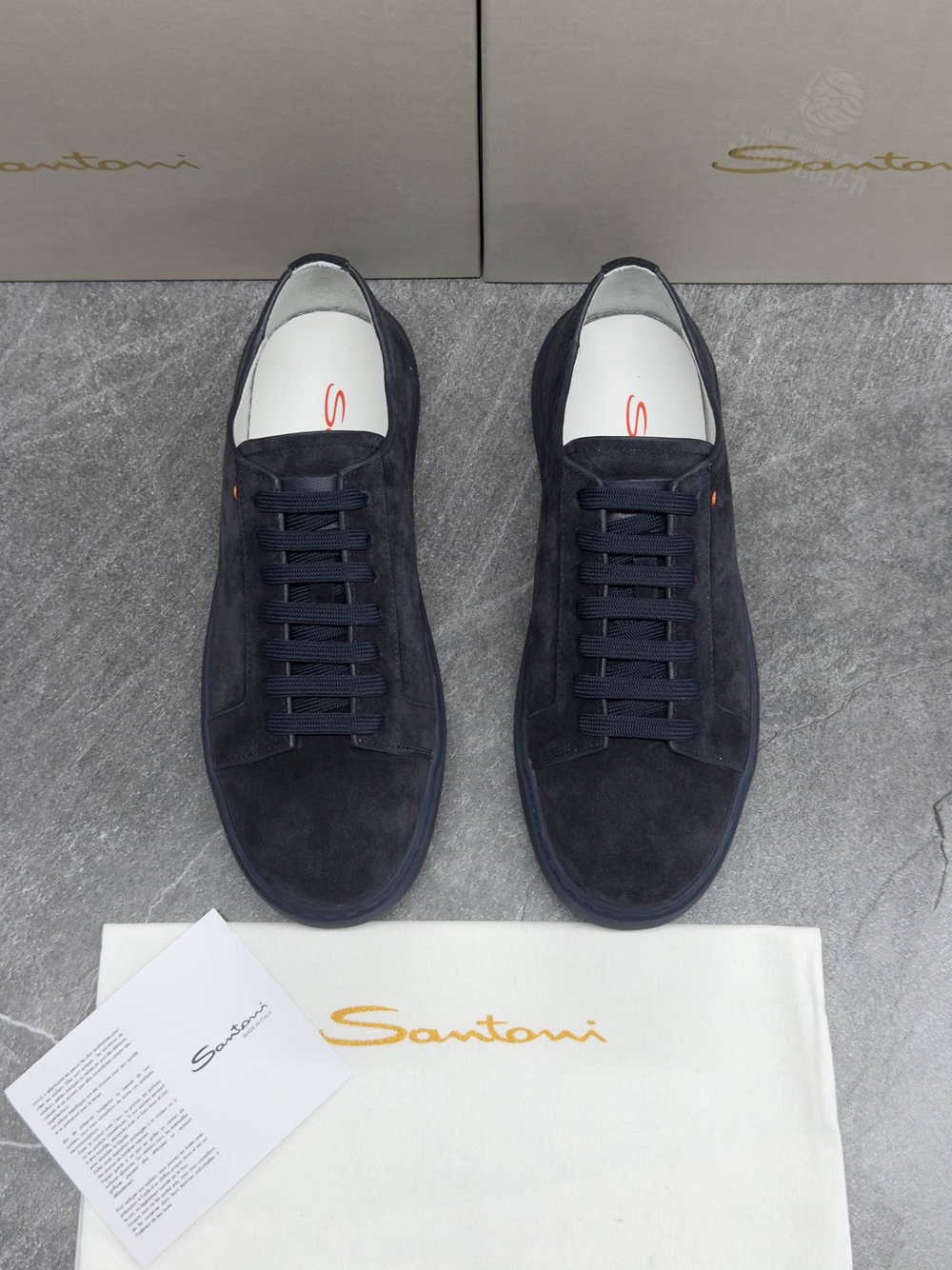 Кроссовки Santoni Cleanic